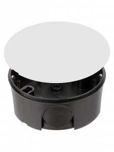 TDM коробка распред. У192 СУ D102х30 для твердых стен, крышка, IP20, инд. штрихкод SQ1402-1192