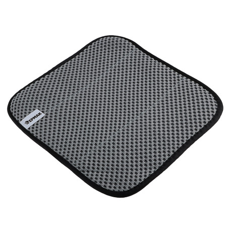 ЕРМАК Салфетка из микрофибры, 2-х сторонняя, густой ворс+ текстура, 40Х40 см