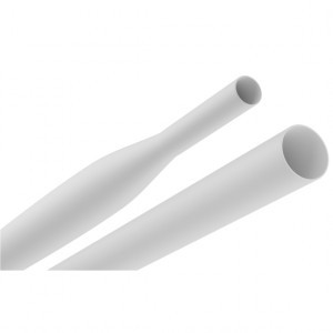 ЭРА термоусадка трубка ТУТнг 10/5 белая отрезки по 1м (уп. 25м, цена за м)(1/25/1000)