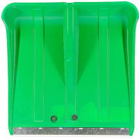 Лопата снег. пласт с планк  370х380 Умка d32 зелен (10)