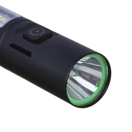 ЕРМАК Фонарь рабочий, 6 режимов, 1200мАч, зарядка Type-C, красный свет, 118х28 мм