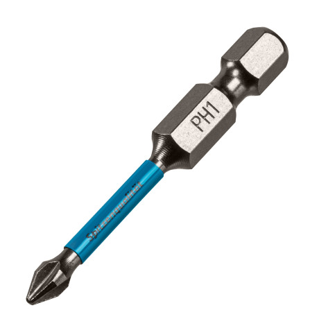 Бита торсионная PH1 x 50 мм, для ударных шуруповертов, 10 шт. Gross