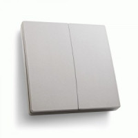 Feron КИНЕТИК выкл. ОУ 2 кл. беспроводной серебро 86x86x14 без контроллера LD100/LD200 TM82 41720