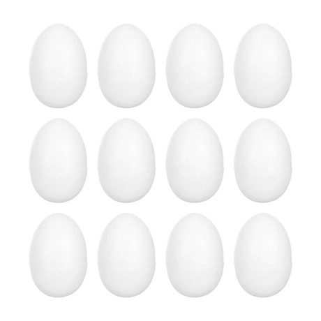 Заготовка "Яйцо" из пенопласта, 2,5х4 см, набор 12 шт