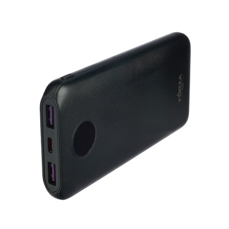 FORZA Аккумулятор мобильный, 10000мАч, Быстрая зарядка QC3.0, PD, 22.5W, 2хUSB-A, 1xType-C