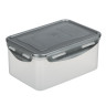 Контейнер герметичный для СВЧ с защелками, 1,5л, 205х135х90мм, пластик