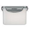 Контейнер герметичный для СВЧ с защелками, 1,5л, 205х135х90мм, пластик