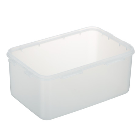 Контейнер герметичный для СВЧ с защелками, 1,5л, 205х135х90мм, пластик