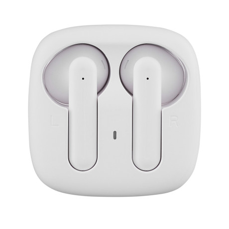 BY Наушники беспроводные TWS AirBuds, вкладыши, 25/200 мАч, BT5.3, белый