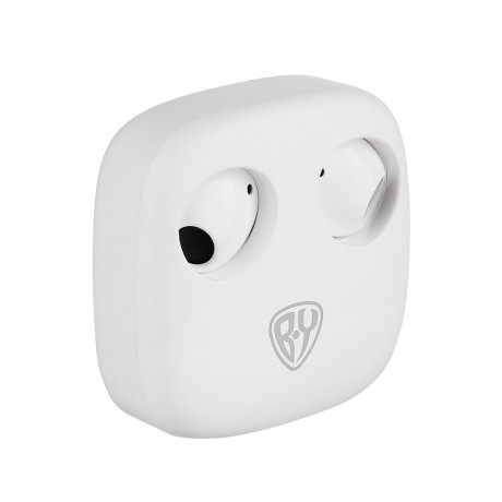BY Наушники беспроводные TWS AirBuds, вкладыши, 25/200 мАч, BT5.3, белый