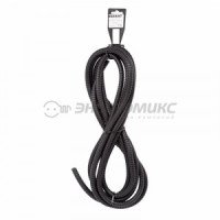 Труба автомоб. гофр. ПП разрезная d9,8мм (бухта 5 м, цена за бухту)  REXANT 15-1005