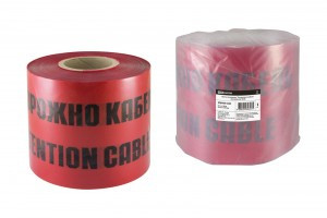 TDM лента сигнальная "Осторожно кабель" ЛСК-600х100 SQ0560-0205