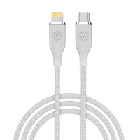 BY Кабель для зарядки Elite Type-C - iP, 2.4А, 1м, 22W, Быстрая зарядка, серый