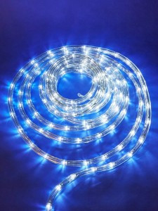 Uniel Дюралайт 25м с контроллером, белый свет, 8 реж. 24LED/м ULD-D50 25M/С08 IP44 WHITE