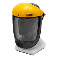 Щиток защитный лицевой с сеткой &quot;СВОНА&quot; НС-01 &quot;ЛЮКС&quot;, плавная регулировка храповик Denzel