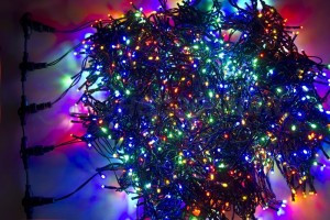 Гирлянда ул. на деревья Клип Лайт 24V 665LED разноцв., 15см, 5нит*20м, IP54 323-509 Neon Night