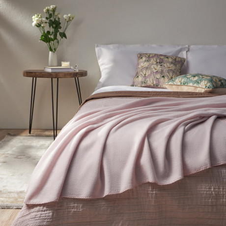 PROVANCE Дейзи Плед флисовый 130х170см, 100% полиэстер, 3 цвета