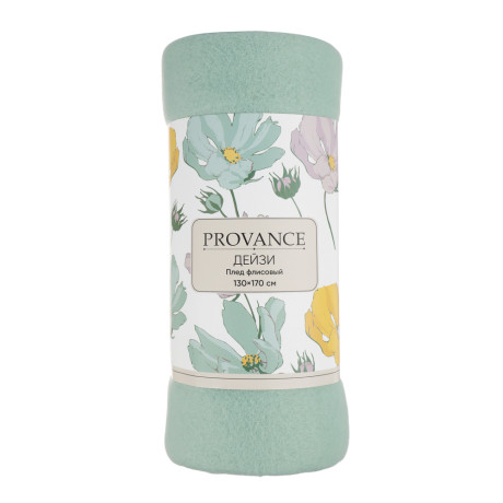 PROVANCE Дейзи Плед флисовый 130х170см, 100% полиэстер, 3 цвета