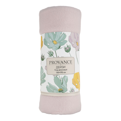 PROVANCE Дейзи Плед флисовый 130х170см, 100% полиэстер, 3 цвета