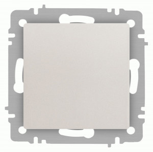 ЭРА Intro Accent мех. выкл. СУ 1 кл. 10А 250В, перламутр 6-101-06