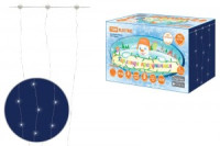 TDM гирлянда св/д "Роса - занавес" 2х2 м, 200LED, белый, ПДУ, USB, IP20 SQ0361-0087