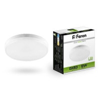 Feron GX53 9W(760lm) 4000K 4K 24x75 матовая LB-452 25829