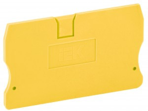 IEK Заглушка для КПИ 2в-1,5/2,5 желтая YZN11D-ZGL-002-K05