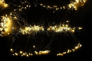 Гирлянда ул. на деревья Клип Лайт 24V 665LED тепл.-белый, 15см, 5нит*20м, IP54 323-506 Neon Night