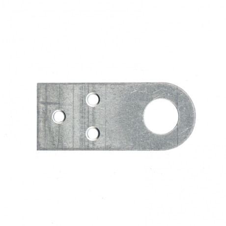 Проушина прямая, 2 мм, 70 х 30 мм, цинк Сибртех