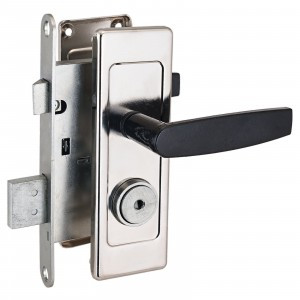 Д-град Зенит ЗВ4Д никель Замок врезной с/руч15)