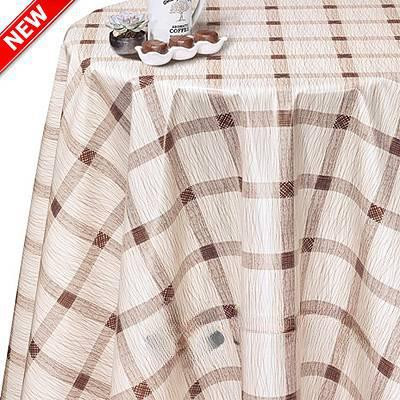 Клеенка 140*20 ДЕКОРАМА 48А Клетка коричнев ТУРЦИЯ