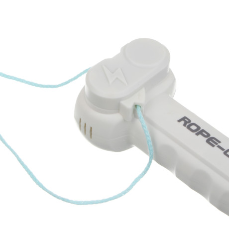 Игрушка запускалка "Летающая верёвка", 14,8х6,2х5см, USB, PP, свет, микс