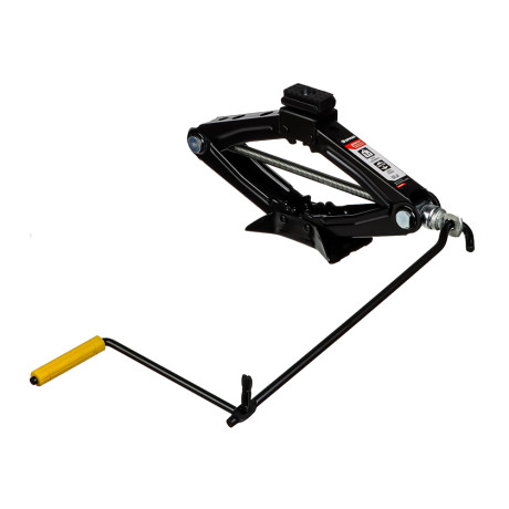 ЕРМАК Домкрат механический ромбический 1,0т, высота подъема 100-350мм, резиновая площадка