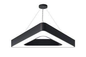 ЭРА св-к св/д Geometria Delta 42W(2300lm) 4000K 4K черн. IP40 подв. 800х800х80 SPO-154-B-042 3555