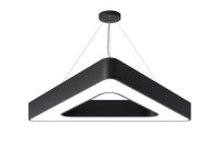 ЭРА св-к св/д Geometria Delta 42W(2300lm) 4000K 4K черн. IP40 подв. 800х800х80 SPO-154-B-042 3555