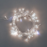 Гирлянда-нить ул. 150LED бел 20м, мерц., прозрач ПВХ IP44 соед 305-565 Neon-Night
