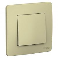 Systeme Electric BLANCA выкл. СУ 1 кл. беж. (пл.осн., изол.пл.) BLNVS010107(10!)