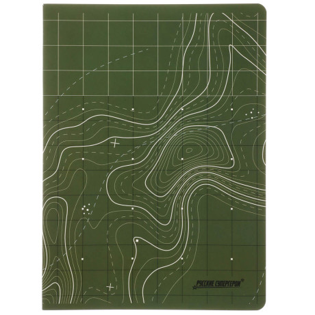 Тетрадь общая Русские Супергерои, формат А4, 48л. в клетку, на скобе, скругленные углы, в ассортим.