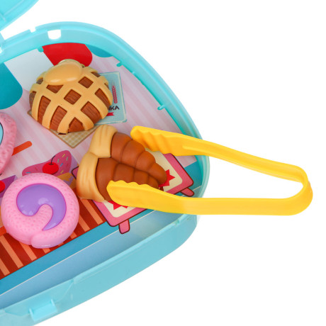 ИГРОЛЕНД Набор игровой в чемодане, мини, PP, ABS, картон, 12х6х18,5 см, 3 дизайна