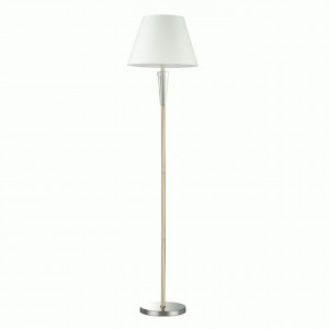 LUMION 3733/1F LN19 186 хром, матовое зол. торшер E27 60W LORAINE 1610x380