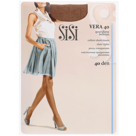 Колготки женские Sisi 40 DEN, размер 3 (M), цвет Daino/Miele