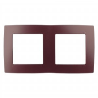ЭРА 12 рамка СУ 2 мест. Бордо, 12-5002-25 5389