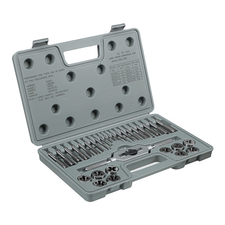 ЕРМАК Набор метчиков и плашек 31пр. М3-М12