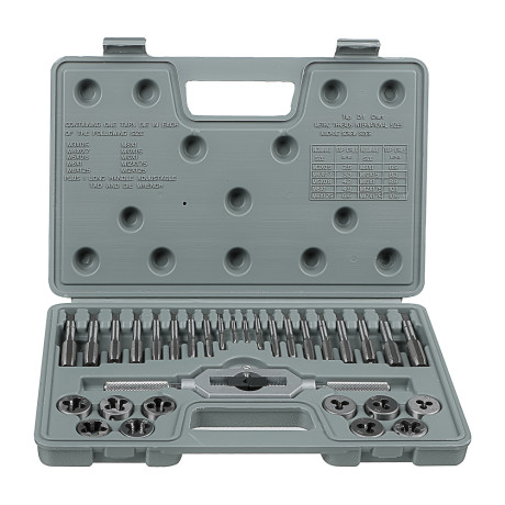 ЕРМАК Набор метчиков и плашек 31пр. М3-М12