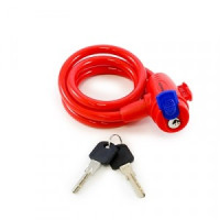 АВАНГАРД ВС-Т10 (1000 мм) ТЕХНО КОРАЛЛ замок навесной с тросом (d=10мм) длина 1м (велосипедный)