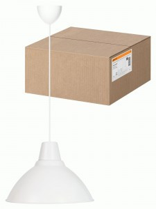 TDM св-к подес. НСБ 2537/1 "Steel" 40W E27 опал шнур белый SQ0313-0046