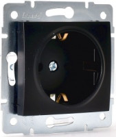 Lezard KARINA мех. роз. СУ 1 мест. 16А шторки, ПБТ чёрн. бархат (корп. ABS) 707-4288-124B