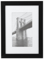 Фоторамка (Ф/р) Image Art 601 / 30х40 черный пластик 0991