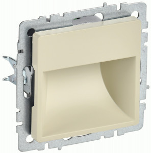 IEK BRITE мех. подсветка СУ LED ПЛ20-БрКр беж. BR-FL20-K10