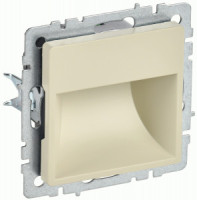 IEK BRITE мех. подсветка СУ LED ПЛ20-БрКр беж. BR-FL20-K10